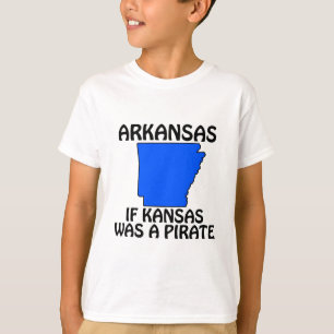 T-shirt Arkansas - Si le Kansas était un pirate