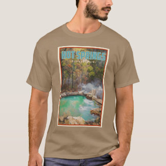 T-shirt Arkansas Travel Hot Springs National Park Hot Spri