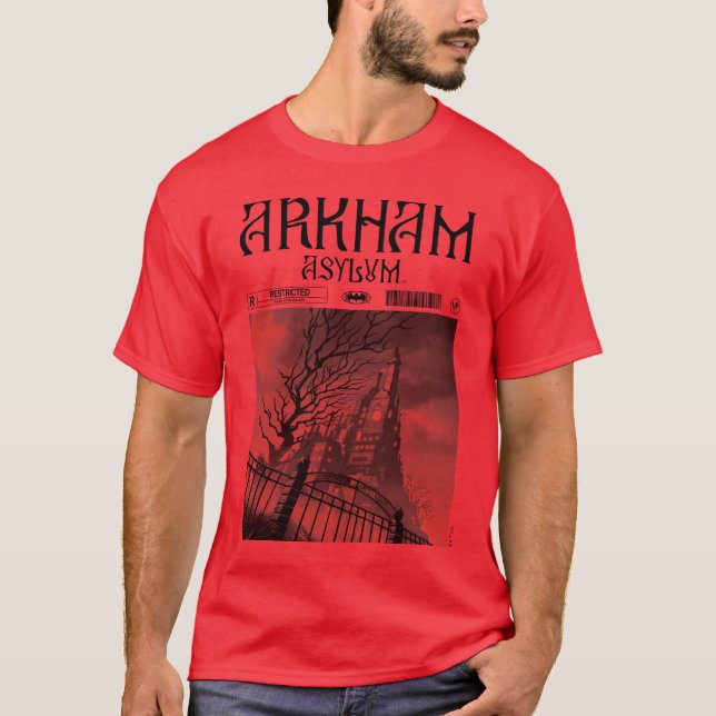 T-shirt Arkham Asylum : Restreint (Devant)