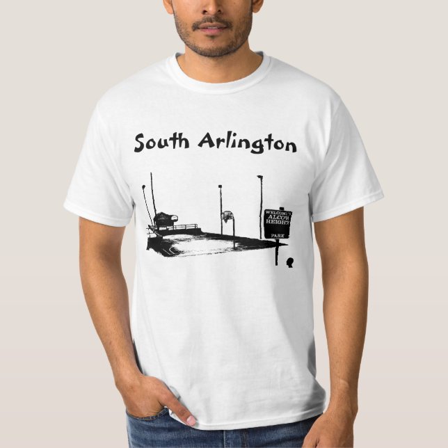 T-shirt Arlington du sud Alcova (Devant)
