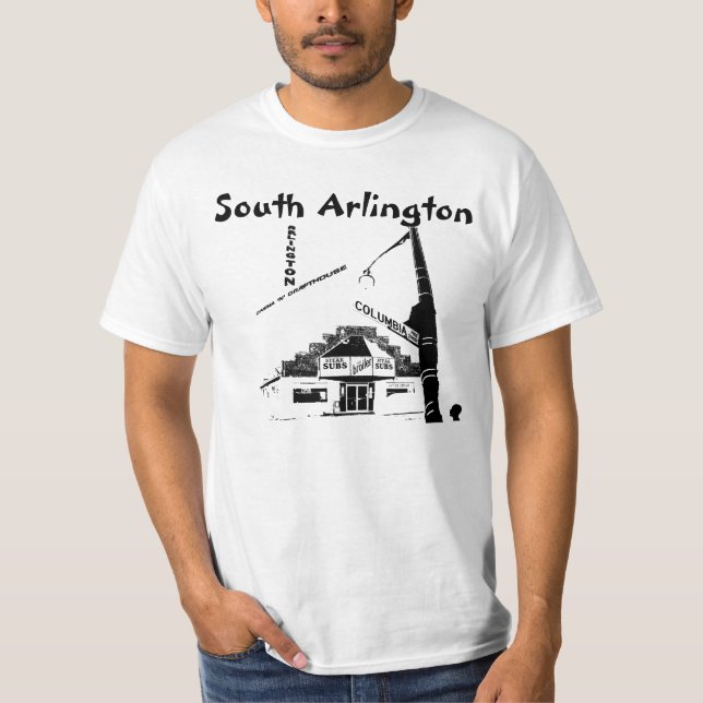 T-shirt Arlington du sud (Colombie Pike) ** (Devant)