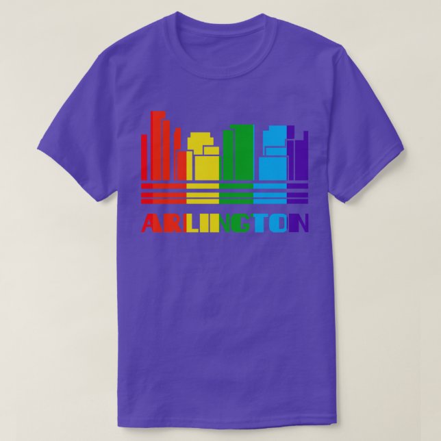 T-shirt Arlington Pride Arlington LGBT Don LGBTQ Support (Design devant)