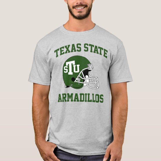 T-shirt Armadillos d'État du Texas (Devant)