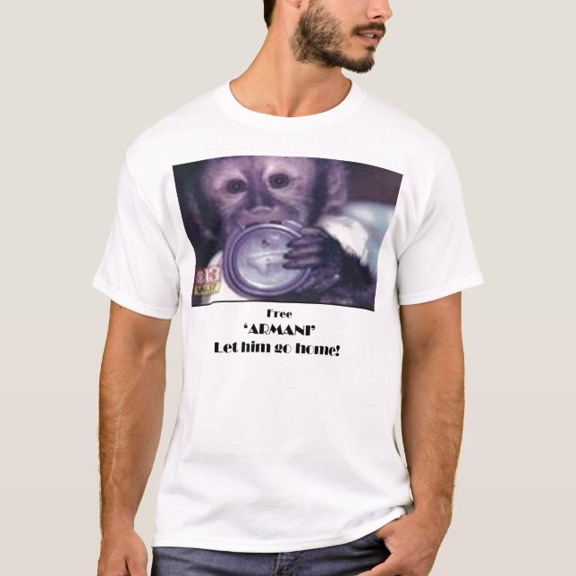 T-shirt ARMANI libre (Devant)