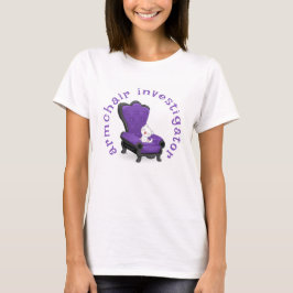 T-shirt Armchair Investigator Shirt