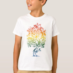 T-shirt Arme à Feu-Arbre-Image