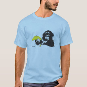 T-shirt Arme à feu de singe