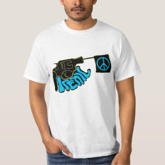 T-shirt Arme à feu irénique de paix