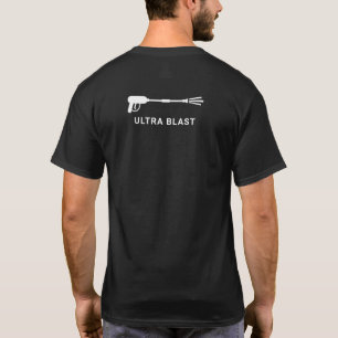 T-shirt Arme à vaporisateur à eau à pression Noir