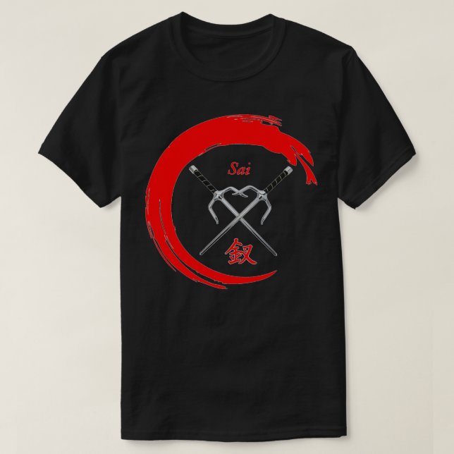 T-shirt Arme d'art martial SAI (Design devant)