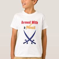 Armé d'un crayon | Superbe chemise de rentrée scol