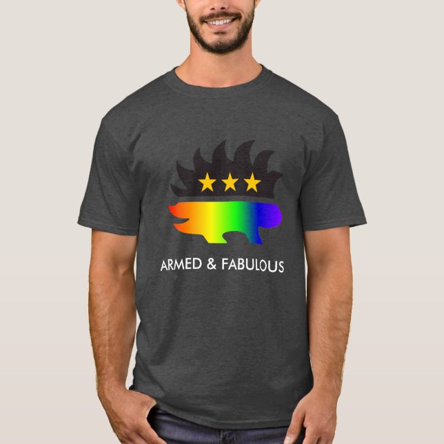 T-shirt Armé et fabuleux (Devant)