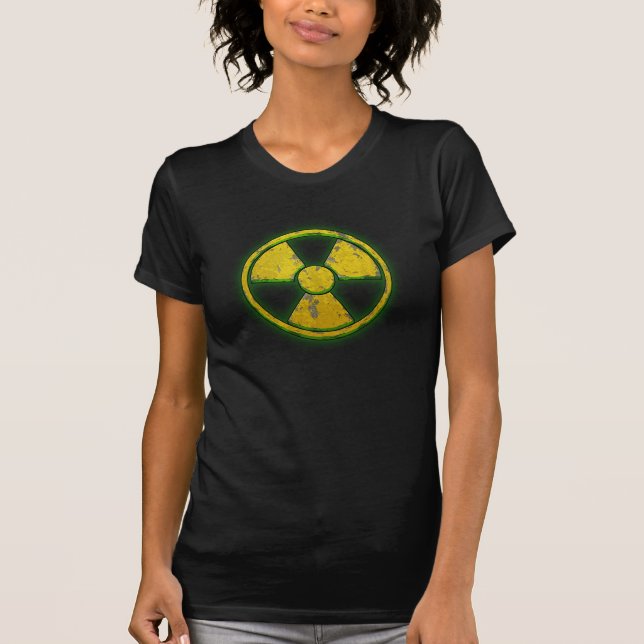 T-shirt Arme nucléaire jaune (Devant)