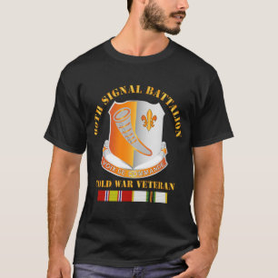 T-shirt Armée - 69e Bataillon de transmissions avec COLD