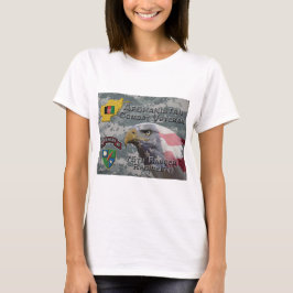 T-shirt Armée afghane de combat 75e régiment de Rangers