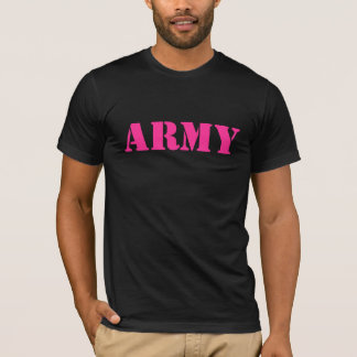 T-shirt ARMÉE dans le rose