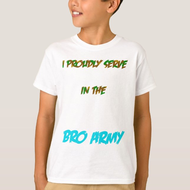 T-shirt Armée de Bro (Devant)