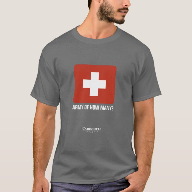 T-shirt Armée de combien ? (Devant)