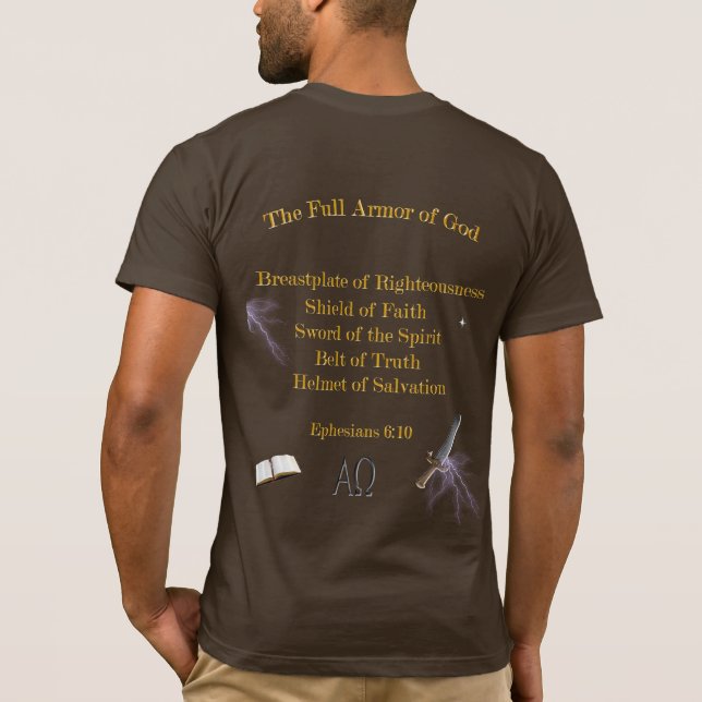 T-shirt Armée de Dieu (Dos)