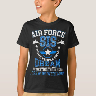 T-shirt Armée de l'air Sister Camo Shirt Military Vétéran