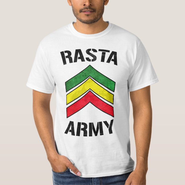 T-shirt Armée de Rasta (Devant)