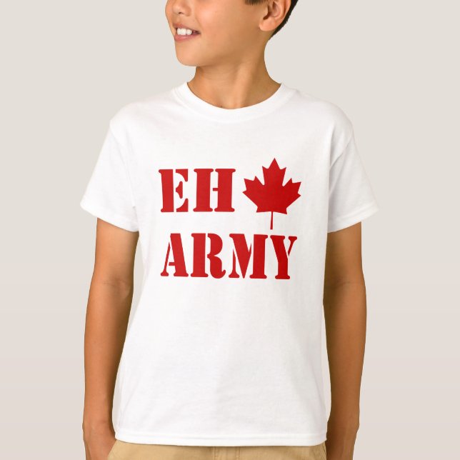 T-shirt Armée du Canada (Devant)