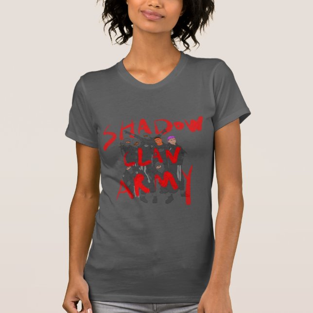 T-shirt Armée du Clan Ombre (Devant)
