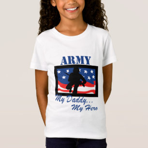 T-Shirt Armée mon papa mon héros