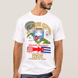 T-shirt Armée - Opération Zapata - Baie des cochons