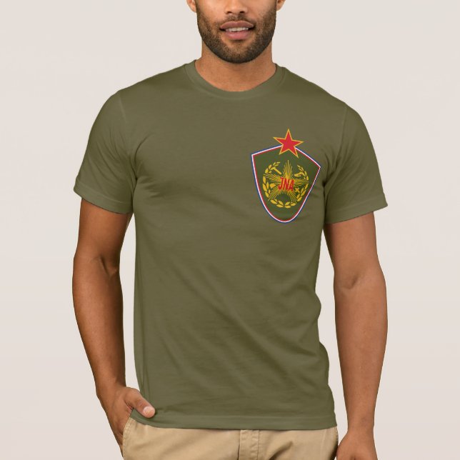 T-shirt Armée populaire yougoslave - JNA (Devant)