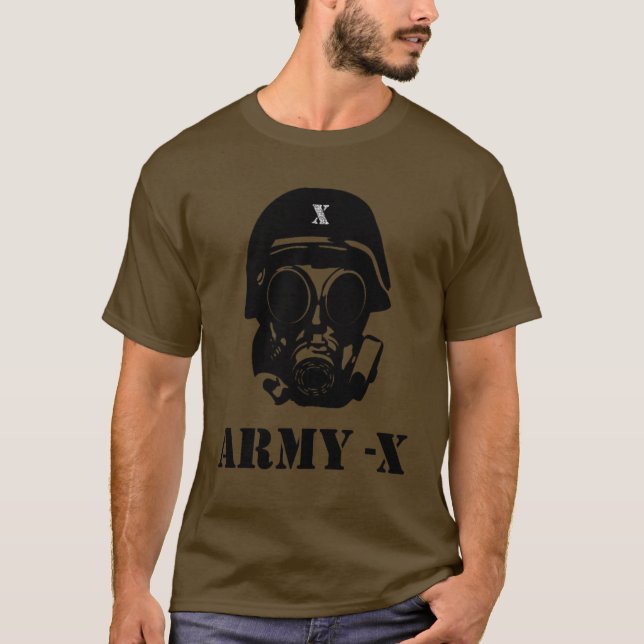 T-shirt Armée X Soldat (Devant)
