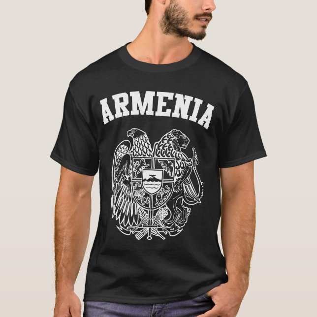 T-shirt Arménie Armoiries (Devant)