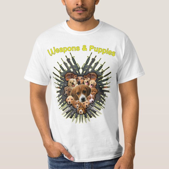 T-shirt Armes et Marionnettes (Devant)