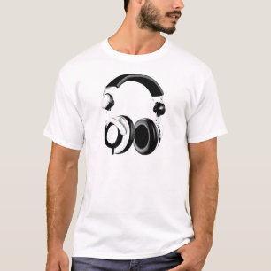 T-shirt Armoire casque noir et blanc