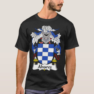 T-shirt Armoiries d'Alvarez Crête de famille