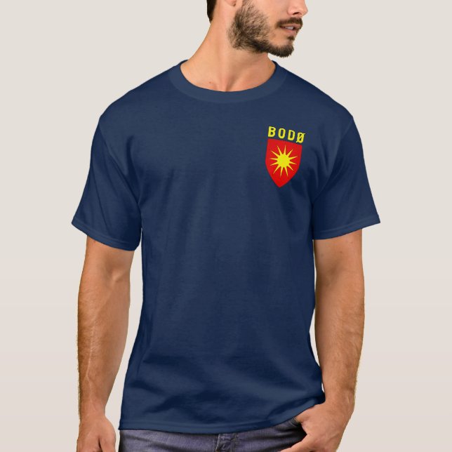 T-shirt Armoiries de Bodø - NORVÈGE (Devant)