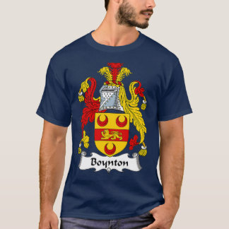 T-shirt Armoiries de Boynton Family Crest