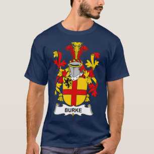 T-shirt Armoiries de Burke Family Crest