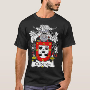 T-shirt Armoiries de Calderon Armoiries de la famille Cres
