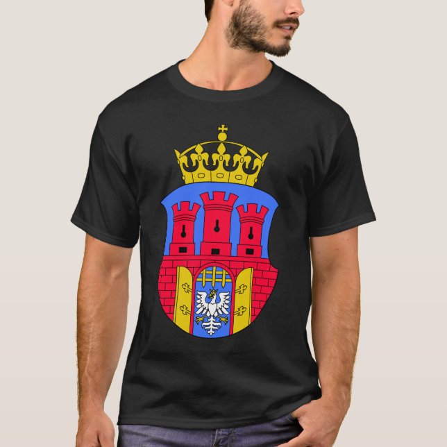 T-shirt Armoiries de Cracovie (Devant)