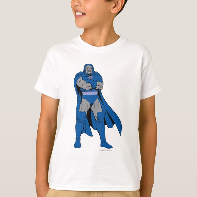 T-shirt Armoiries de Darkseid croisées (Devant)