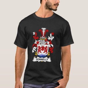 T-shirt Armoiries de Donnelly - Chemise de crête de famill