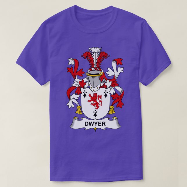 T-shirt Armoiries de Dwyer Cimetière familial (Design devant)