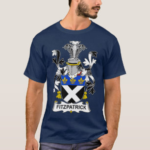 T-shirt Armoiries de Fitzpatrick Armoiries de la famille
