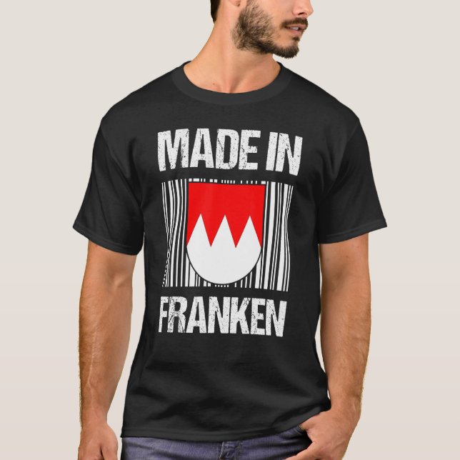 T-shirt Armoiries De Franconia Fränksch (Devant)