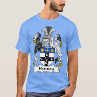 T-shirt Armoiries de Harman Armoiries de la famille