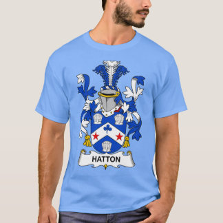 T-shirt Armoiries de Hatton Armoiries de la famille