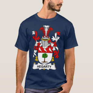 T-shirt Armoiries de Hegarty Caserne de famille