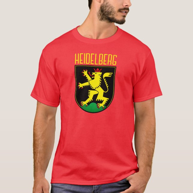 T-shirt Armoiries de Heidelberg - ALLEMAGNE (Devant)