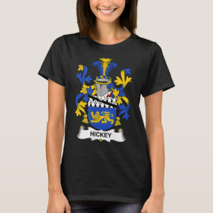 T-shirt Armoiries de Hickey Armoiries de la famille 